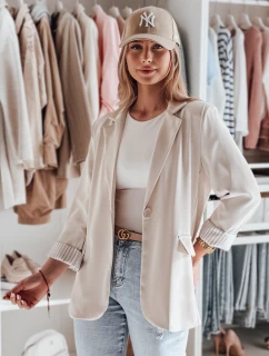 Dámska nadrozmerná bunda RESIDAL light beige FashionStreet PY0122