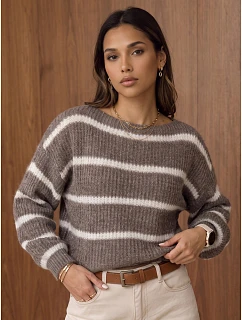 Sweter damski oversize w fango model 22404925 - FashionStreet