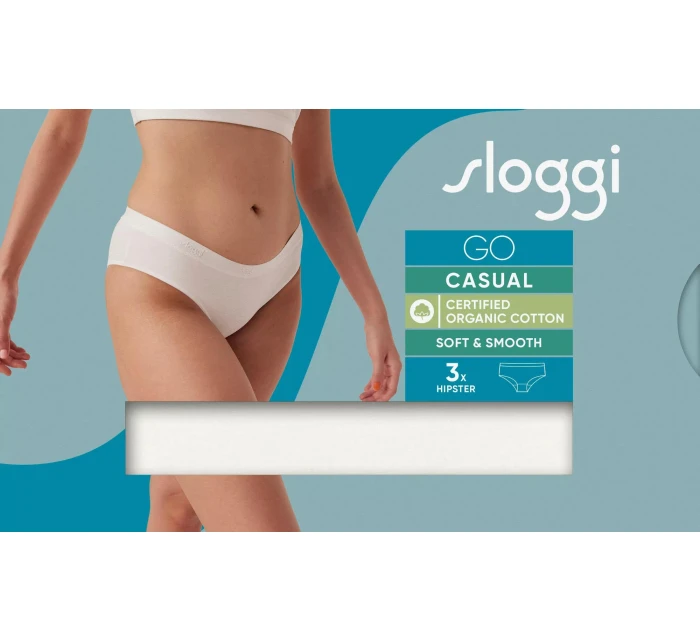 sloggi GO Casual Hipster 3P - WHITE - SLOGGI WHITE - SLOGGI sloggi GO Casual Hipster 3P - WHITE - SLOGGI WHITE - SLOGGI