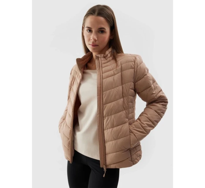 Dámská péřová prošívaná bunda 4F