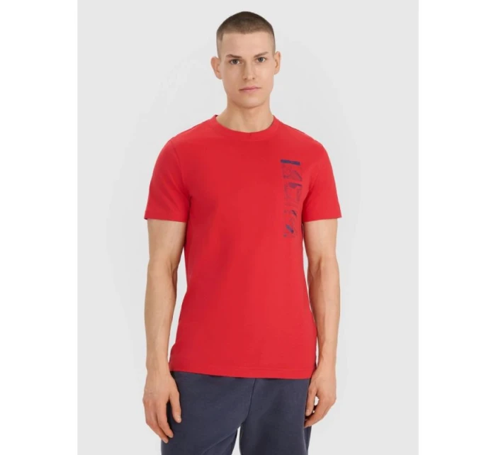 Pánske tričko s potlačou 4F 4FRSS25TTSHM2982-62S Pánske tričko s potlačou 4F 4FRSS25TTSHM2982-62S