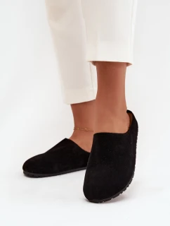 Dámské pantofle na platformě černé model 21709404 - Boto