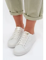 Dámské Tenisky Eko Kůže Big Star TT274020 Bílé