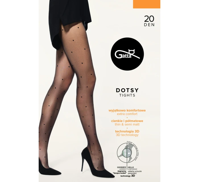 Dámské vzorované punčochové kalhoty model 14624555 03 - Gatta Dámské vzorované punčochové kalhoty model 14624555 03 - Gatta