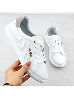 Filippo biela kožená športová obuv DP6738