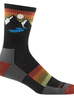 Darn Tough Sunset Ridge Micro Crew Ľahké turistické ponožky 6111-N-7009 Forest