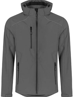 Promodoro 7860 Pánská zimní softshellová bunda 40.7860 steel grey