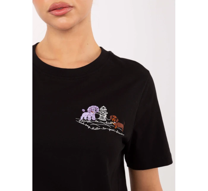 T shirt model 21821406 czarny - FPrice