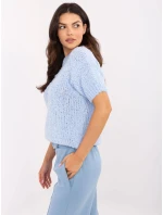 Jumper MI SW 2701.23 svetlo modrý