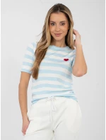 Jumper PM SW SF162.80 svetlomodrý Jumper PM SW SF162.80 svetlomodrý