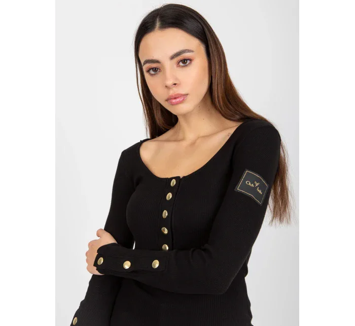 Dámska blúzka TW BZ OB 048.08 čierna - FPrice