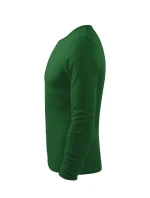 Fit-T LS pánska košeľa fľaškovo zelená