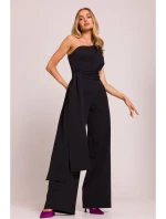 Dámsky overal na jedno rameno so šerpou M845 Black - MOE