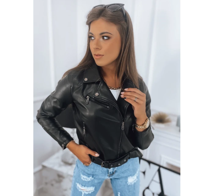 NETI dámska bunda čierna FashionStreet TY2876