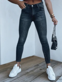 MIKA dámske džínsy čierne FashionStreet UY1289