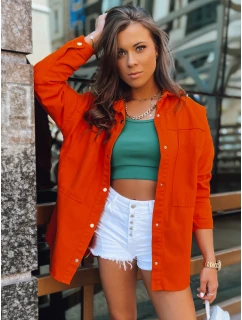Dámska oranžová košeľová bunda CALIFORNICATION FashionStreet TY3523z