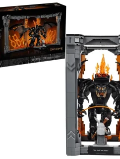 LEGO Icons 10367 Pán prsteňov: Knižný kútik s Balrogom