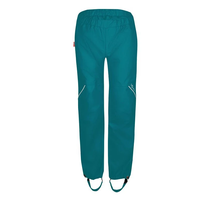 Kids Rain Pants teal nepromokavé kalhoty pro chlapce/dívky model 22113947 - Trollkids