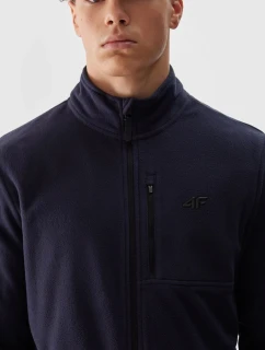 Polar 4F Męski Ze Stójką Regular 4FAW23TFLEM122-30S Granatowy