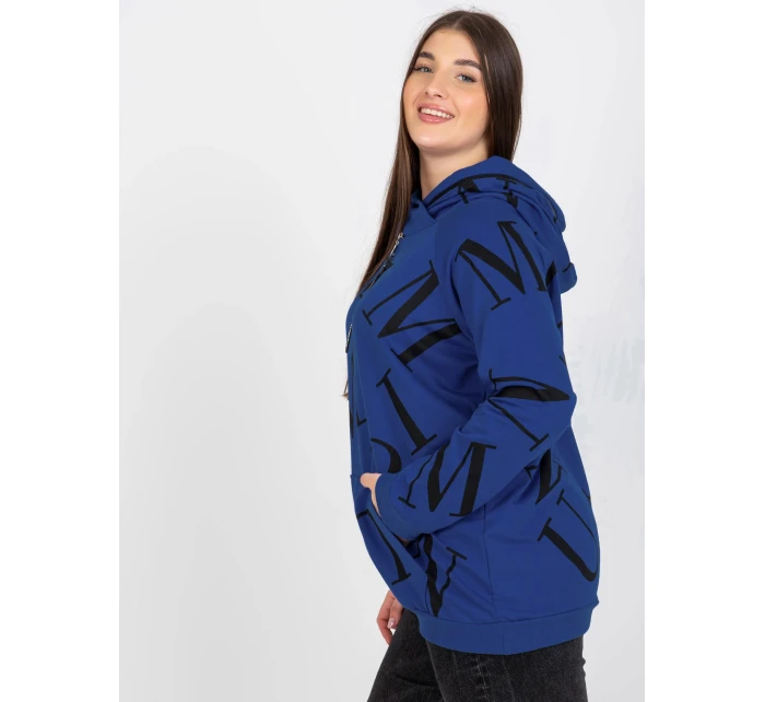 Mikina RV BL 7268 1.92 tmavomodrá