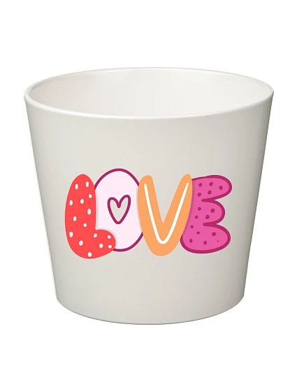 LOVE (VERZE 3) - velký květináč