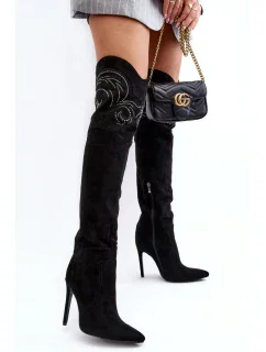 Topánky na podpätku model 188715 Krok vo veľkom štýle