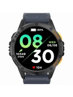 GRAVITY GPS GT24-1 Pánske inteligentné hodinky Čierny silikónový remienok + námornícky modrý silikónový remienok GRAVITY GPS GT24-1 Pánske inteligentné hodinky Čierny silikónový remienok + námornícky modrý silikónový remienok