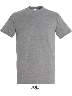 SOL'S Imperial Tričko z těžké bavlny 25.1500 grey melange
