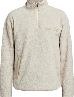 Half Zip M Pánská fleecová mikina s 1/4 zipem sand model 22470889 - Tenson