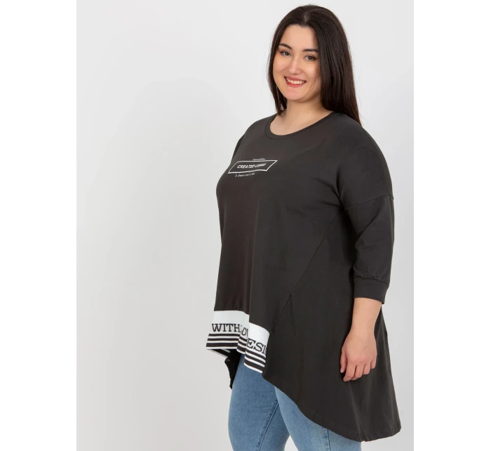 Tunika RV TU 7779.69 tmavá khaki