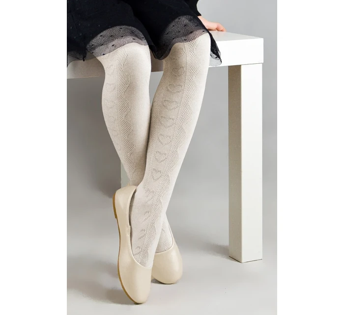 ŽAKÁROVÉ PANČUCHY SRDIEČKA RB018 2-6 ROKOV ŽAKÁROVÉ PANČUCHY SRDIEČKA RB018 2-6 ROKOV