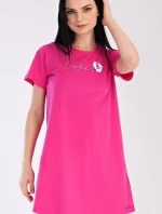 Dámska nočná košeľa s krátkym rukávom I love you