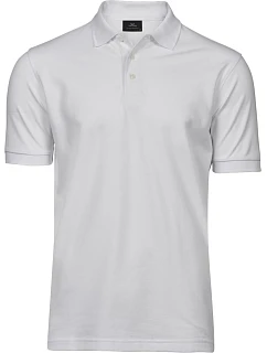 TJ Pánské luxusní těžké strečové piqué polo 18. white model 22500889 - Tee Jays