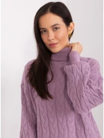 Sweter AT SW model 19034231 jasny fioletowy - FPrice