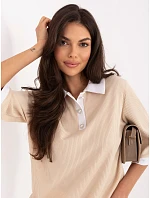 Blúzka LK BZ 510218.02 béžová