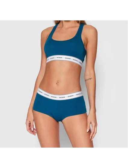 Dámska športová podprsenka O97C01JR04P - G7M6 - Zelenomodrá - Guess