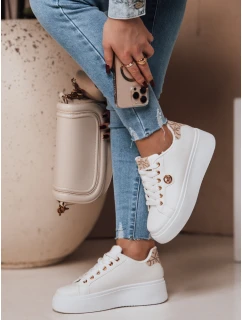 Dámske tenisky na platforme RIFII beige FashionStreet ZY0688