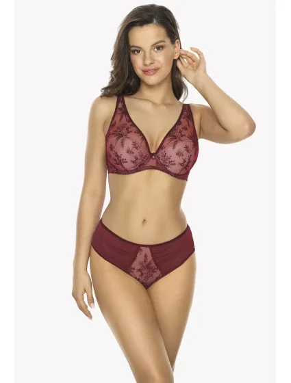 Dámska push-up podprsenka bralette Gaia BS 1032 Jenny Bordó
