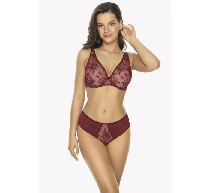 Dámska push-up podprsenka bralette Gaia BS 1032 Jenny Bordó