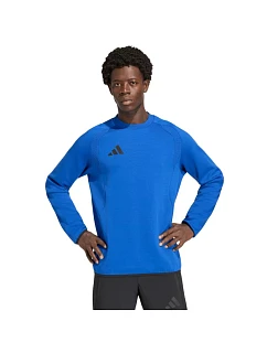 Pánska mikina adidas Tiro 26 Travel Crew Sweatshirt blue KD1146 pánska