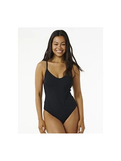 Jednodielne plavky RIP CURL Premium Surf Cheeky 1Pc, čierne