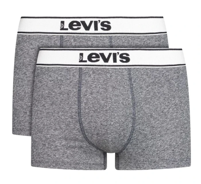 Pánske boxerky 2Pack 37149-0388 Grey - Levi's