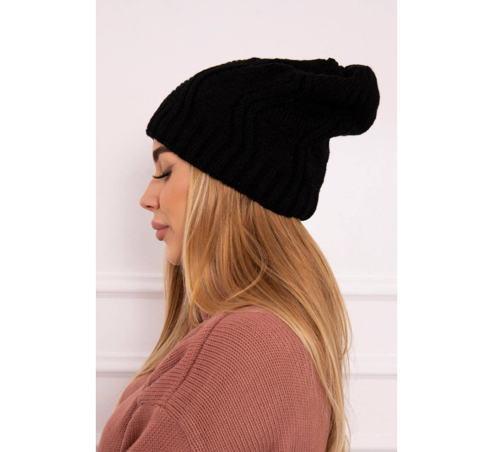Fleecová čepice  černá model 18750801 - K-Fashion