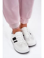 Dámské Tenisky Z Eko Semiše Bílé model 21691096 - Boto