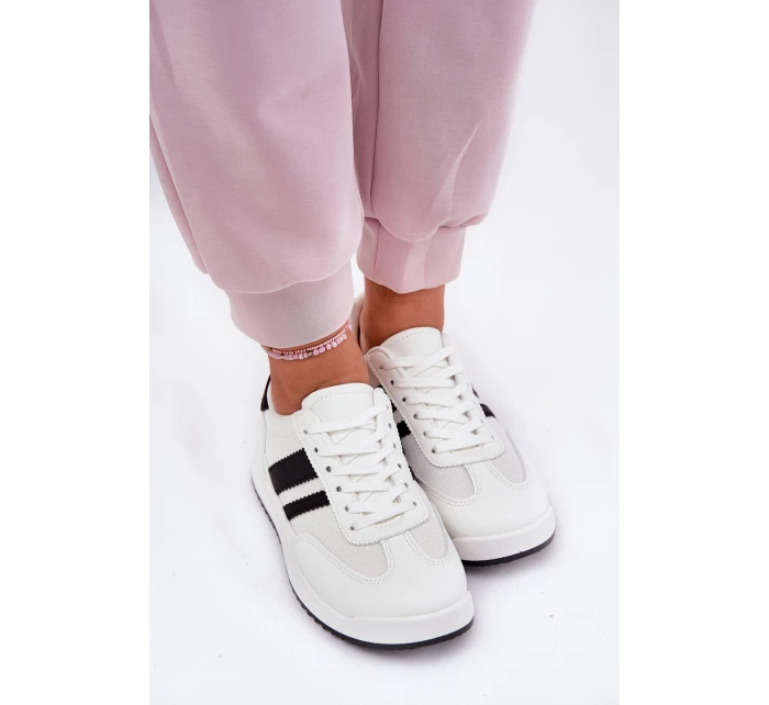 Dámské Tenisky Z Eko Semiše Bílé model 21691096 - Boto