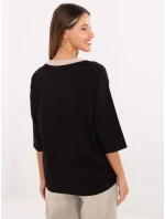 Bluzka RV BZ model 21406702 czarny - FPrice Bluzka RV BZ model 21406702 czarny - FPrice