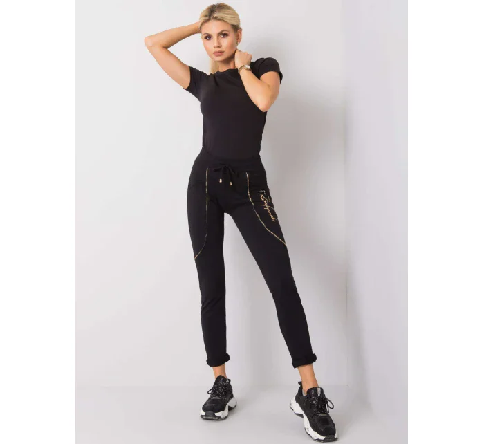 Tepláky RV DR 6046.12 čierna