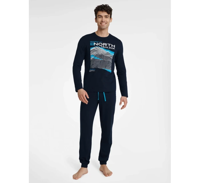 Pyžamo  Námořnická modrá  model 18776289 - Henderson