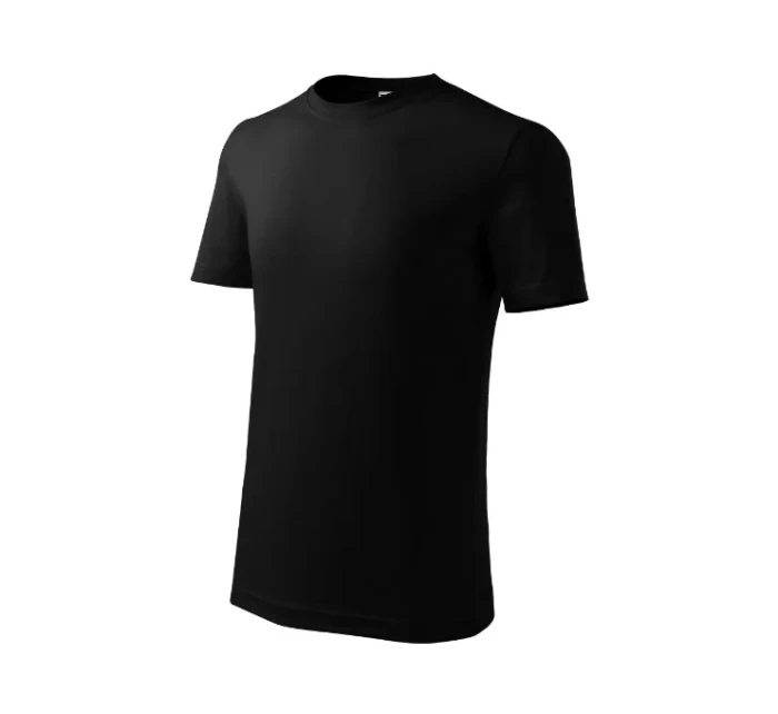 Klasické nové tričko pre deti čierne