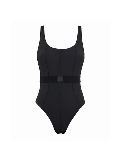 Dámské jednodílné plavky Monogram Rib model 20946467 - Calvin Klein